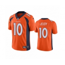 Denver Broncos #10 Jerry Jeudy Orange 2020 NFL Draft Vapor Limited Jersey