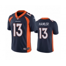 Denver Broncos #13 K.J. Hamler Navy Vapor Untouchable Limited Jersey