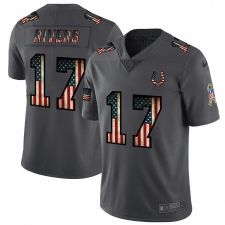 Men's Nike Indianapolis Colts #17 Philip Rivers 2018 Salute to Service Retro USA Flag Limited NFL Jersey