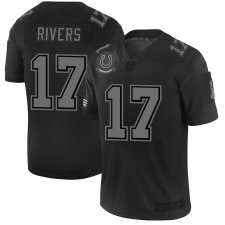 Men's Nike Indianapolis Colts #17 Philip Rivers Black 2019 Salute to Service Limited Stitched NFL Jersey