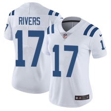 Women's Nike Indianapolis Colts #17 Philip Rivers White Stitched NFL Vapor Untouchable Limited Jersey