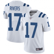 Youth Nike Indianapolis Colts #17 Philip Rivers White Stitched NFL Vapor Untouchable Limited Jersey