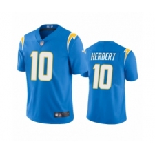 Los Angeles Chargers #10 Justin Herbert Powder Blue 2020 NFL Draft Vapor Limited Jersey