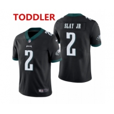 Toddler philadelphia eagles #2 darius slay jr. black vapor limited Nike jersey