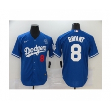 Los Angeles Dodgers #8 Kobe Bryant Royal Jersey