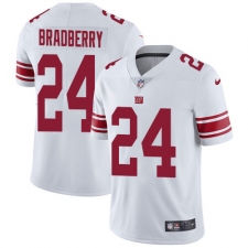 Youth New York Giants #24 James Bradberry White Stitched Vapor Untouchable Limited Jersey