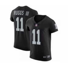 Men Henry Ruggs III #11 Las Vegas Raiders Elite Black Team Color Vapor Untouchable Jersey