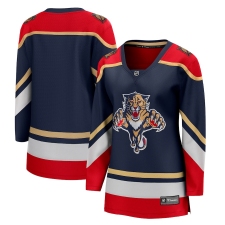 Women's Florida Panthers Fanatics Branded Blank Blue 2020-21 Special Edition Breakaway Jersey