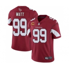 Men's Arizona Cardinals 2022 #99 J.J. Watt Red With 4-star C Patch Vapor Untouchable Limited Stitched NFL Jersey