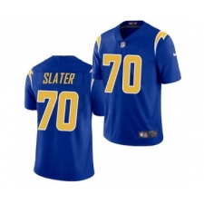 Men's Los Angeles Chargers #70 Rashawn Slater Blue 2021 Vapor Untouchable Limited Jersey