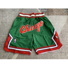Men's Chicago Bulls Green Chicago Shorts
