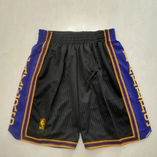 Men's Los Angeles Lakers Black Purple Shorts