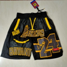 Men's Los Angeles Lakers Black bag Shorts
