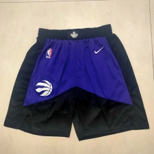 Men's Toronto Raptors Black-Purple Shorts