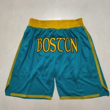Men's Boston Celtics Green Pocket Shorts