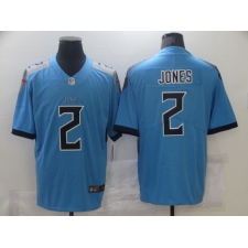 Men's Tennessee Titans #2 Julio Jones Nike Blue Draft First Round Pick Limited Jersey