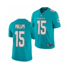 Men's Miami Dolphins #15 Jaelan Phillips Green 2021 Stitched Football Limited Jersey