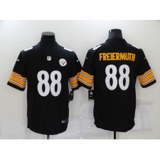 Men's Pittsburgh Steelers #88 Pat Freiermuth Nike Black Limited Jersey