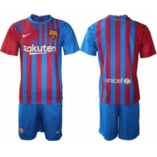 Men's Barcelona 2020-2021 Home Soccer Jersey