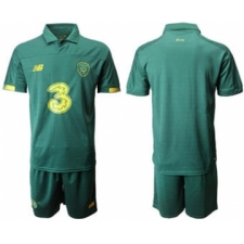 Men's Ireland Republic Custom Euro 2021 Soccer Jersey and Shorts