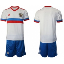 Men's Russia Custom Euro 2021 Soccer Jersey and Shorts