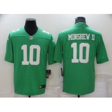 Men's Philadelphia Eagles #10 Gardner Minshew II Midnight Green Limited Player Jersey