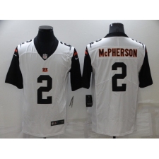 Men's Cincinnati Bengals #2 Evan McPherson Nike White Limited Player Jersey