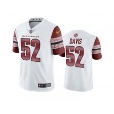 Men's Washington Commanders #52 Jamin Davis White Vapor Untouchable Stitched Football Jersey