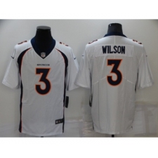 Women Denver Broncos #3 Russell Wilson White Vapor Untouchable Limited Stitched Jersey