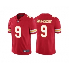 Men's Kansas City Chiefs #9 JuJu Smith-Schuster Red Vapor Untouchable Limited Stitched Football Jersey