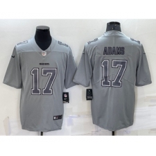 Men's Las Vegas Raiders #17 Davante Adams Grey Atmosphere Fashion 2022 Vapor Untouchable Stitched Limited Jersey