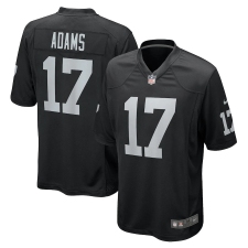 Men's Oakland Raiders #17 Davante Adams Black Limited Jersey