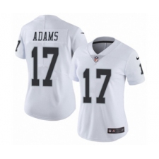 Women's Las Vegas Raiders #17 Davante Adams White Vapor Untouchable Limited Stitched Jersey