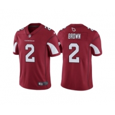 Men's Arizona Cardinals #2 Marquise Brown Red Vapor Untouchable Limited Stitched Jersey