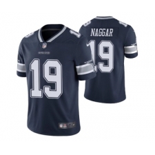 Men's Dallas Cowboys #19 Chris Naggar Navy Vapor Limited Stitched Jersey