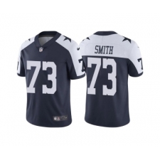 Men's Dallas Cowboys #73 Tyler Smith Navy Thanksgiving Vapor Limited Stitched Jersey