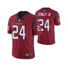 Men's Houston Texans #24 Derek Stingley Jr. Red Vapor Untouchable Limited Stitched Jersey
