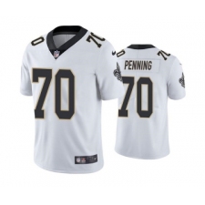 Men's New Orleans Saints #70 Trevor Penning White Vapor Limited Stitched Jersey