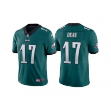 Men's Philadelphia Eagles #17 Nakobe Dean Green Vapor Untouchable Limited Stitched Jersey
