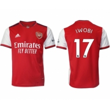 Men 2021-2022 Club Arsenal home aaa version red 17 Soccer Jersey