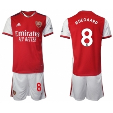 Men 2021-2022 Club Arsenal home red 8 Soccer Jersey