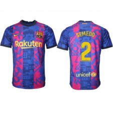 Men 2021-2022 Club Barcelona blue training suit aaa version 2 Soccer Jersey