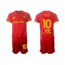 Men Roma Soccer #10 Jerseys