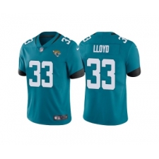 Men's Jacksonville Jaguars #33 Devin Lloyd Teal Vapor Untouchable Limited Stitched Jersey