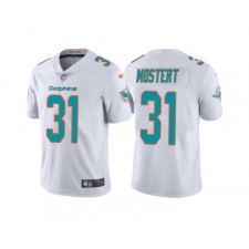 Men's Miami Dolphins #31 Raheem Mostert White Vapor Untouchable Limited Stitched Football Jersey