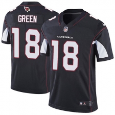 Men's Nike Arizona Cardinals #18 A.J. Green Black Alternate Stitched NFL Vapor Untouchable Limited Jersey
