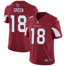 Men's Nike Arizona Cardinals #18 A.J. Green Red Team Color Stitched NFL Vapor Untouchable Limited Jersey