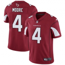 Men's Nike Arizona Cardinals #4 Rondale Moore Red Stitched NFL Limited Rush Jersey