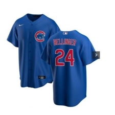 Men's Nike Chicago Cubs #24 Cody Bellinger Blue Home Official Replica Player Jersey