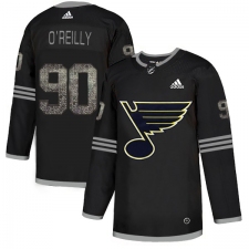 Men's Adidas St. Louis Blues #90 Ryan O'Reilly Black Authentic Classic Stitched NHL Jersey